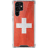 Switzerland Flag Distressed Galaxy S22 Ultra Clear Case